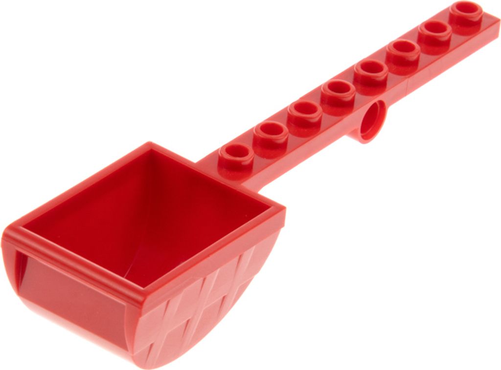 1x Lego Katapult 1x8 rot Stein Schleuder Schaufel Burg Produktbild 