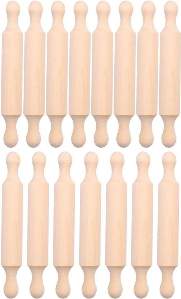 Mini-rouleau à pâtisserie ergonomique pour petites surfaces - 15 pcs