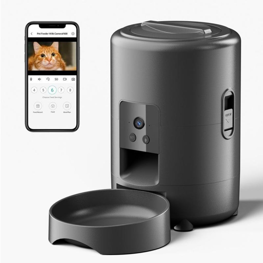 Zimilo Distributore automatico di cibo per cani e gatti, Immagine del prodotto 