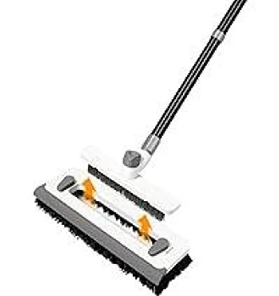 Scopa in Gomma 3 in 1 - Scovolino 140cm per Fughe e Piastrelle Professionale