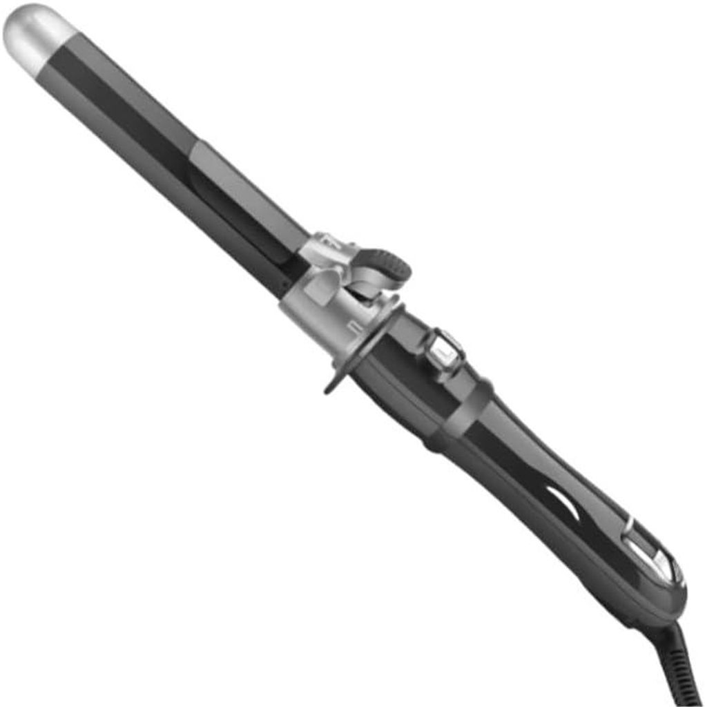Lockenstab Professioneller Langer Rotierender Lockenstab 28mm - unterschiedl. Temp., für seidig-glänzende Locken & Wellen Rotierender Keramik