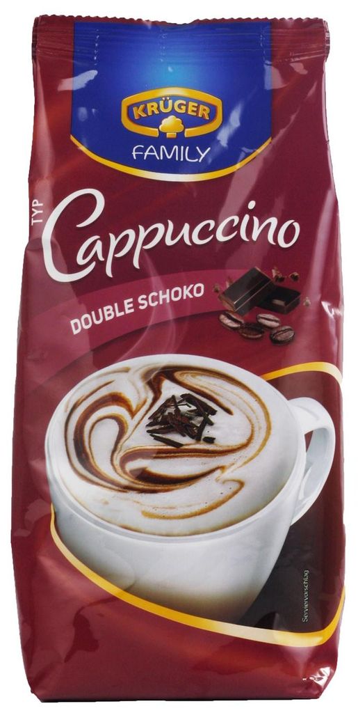 Café Cappuccino Doble de Chocolate Krüger Family | Bolsa de Imagen del producto 