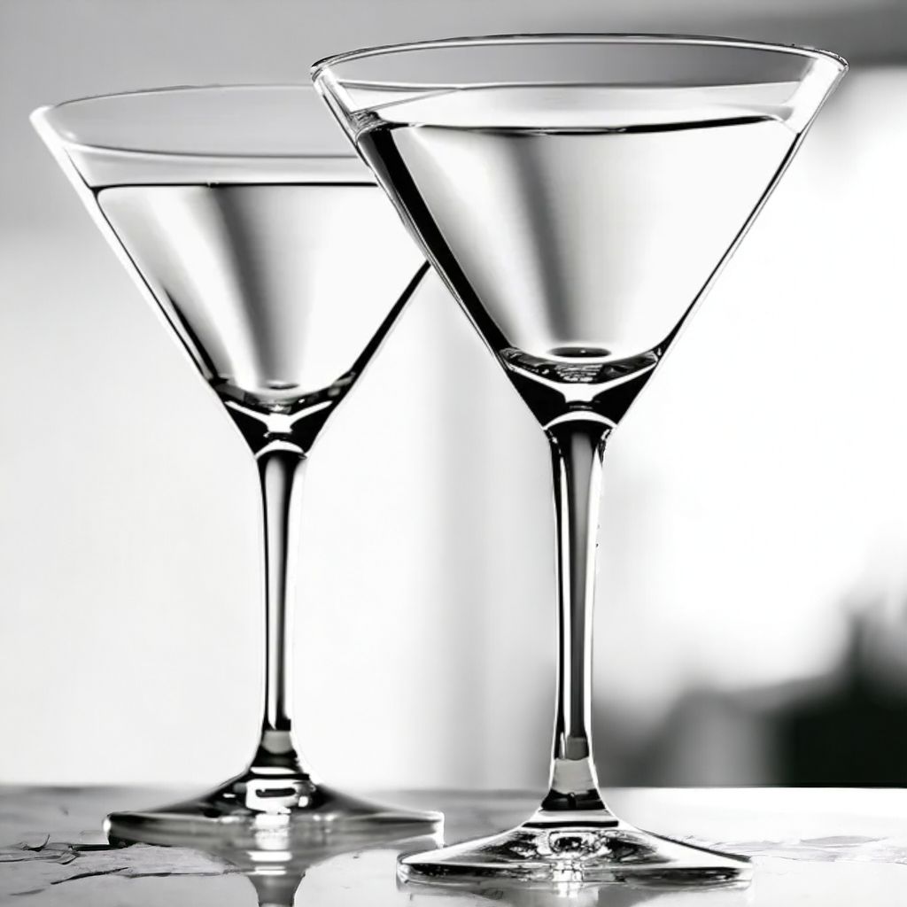 Martini Gläser Martinigläser Martinischale Cocktailglas Produktbild 2