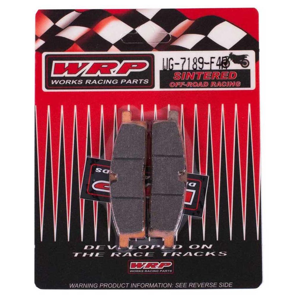 Wrp F4r Off Road Yamaha Front Brake Pads One Size