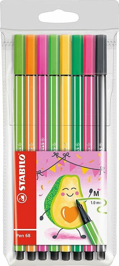 STABILO 8 Zeichenstifte Pen 68 Living colors - Decor lawyer