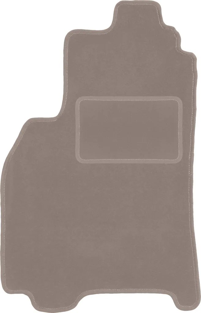 Tappetino conducente in velluto beige compatibile con Ford Cougar (1998-2004, coupé) – con fissaggi – su misura