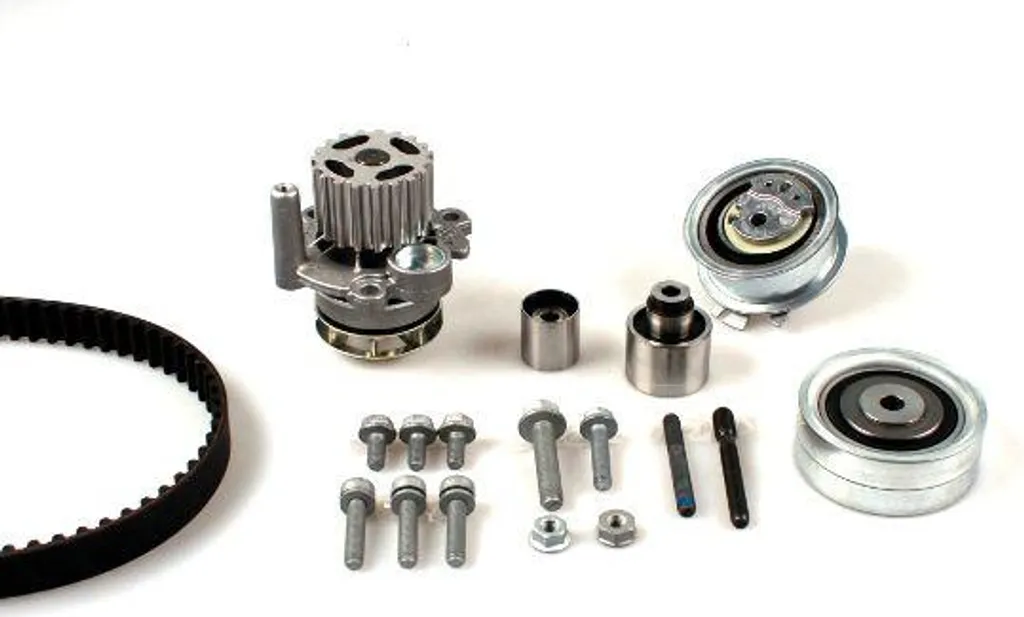 Pompe à eau HEPU et kit courroies OE 03G121011 haute performance TDI