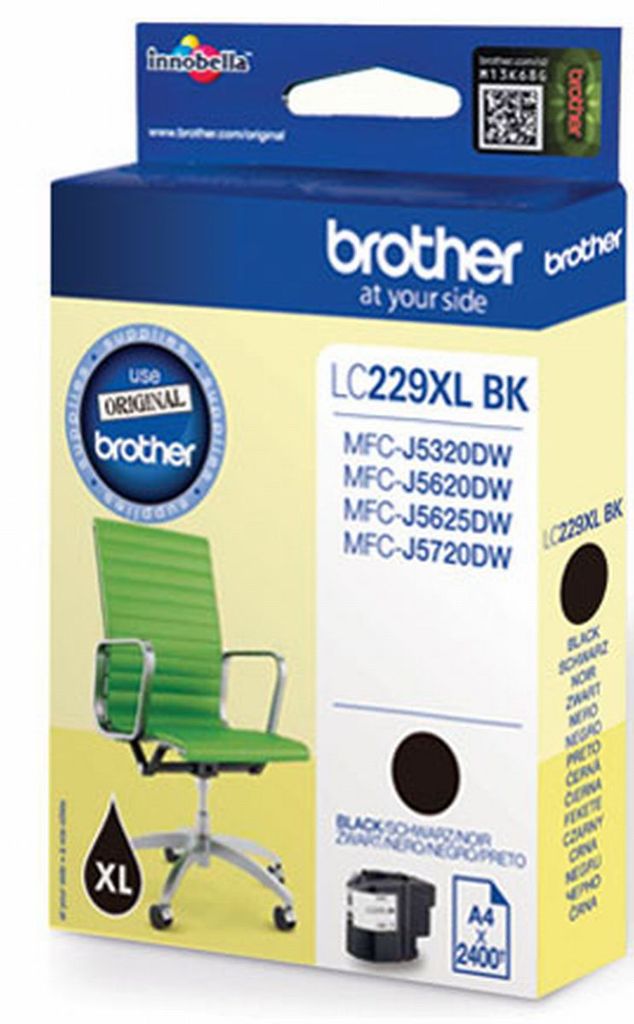 Patrone Brother LC-229XLBK MFC-J5620DW/J5625DW/J5720DW Obrázok produktu 