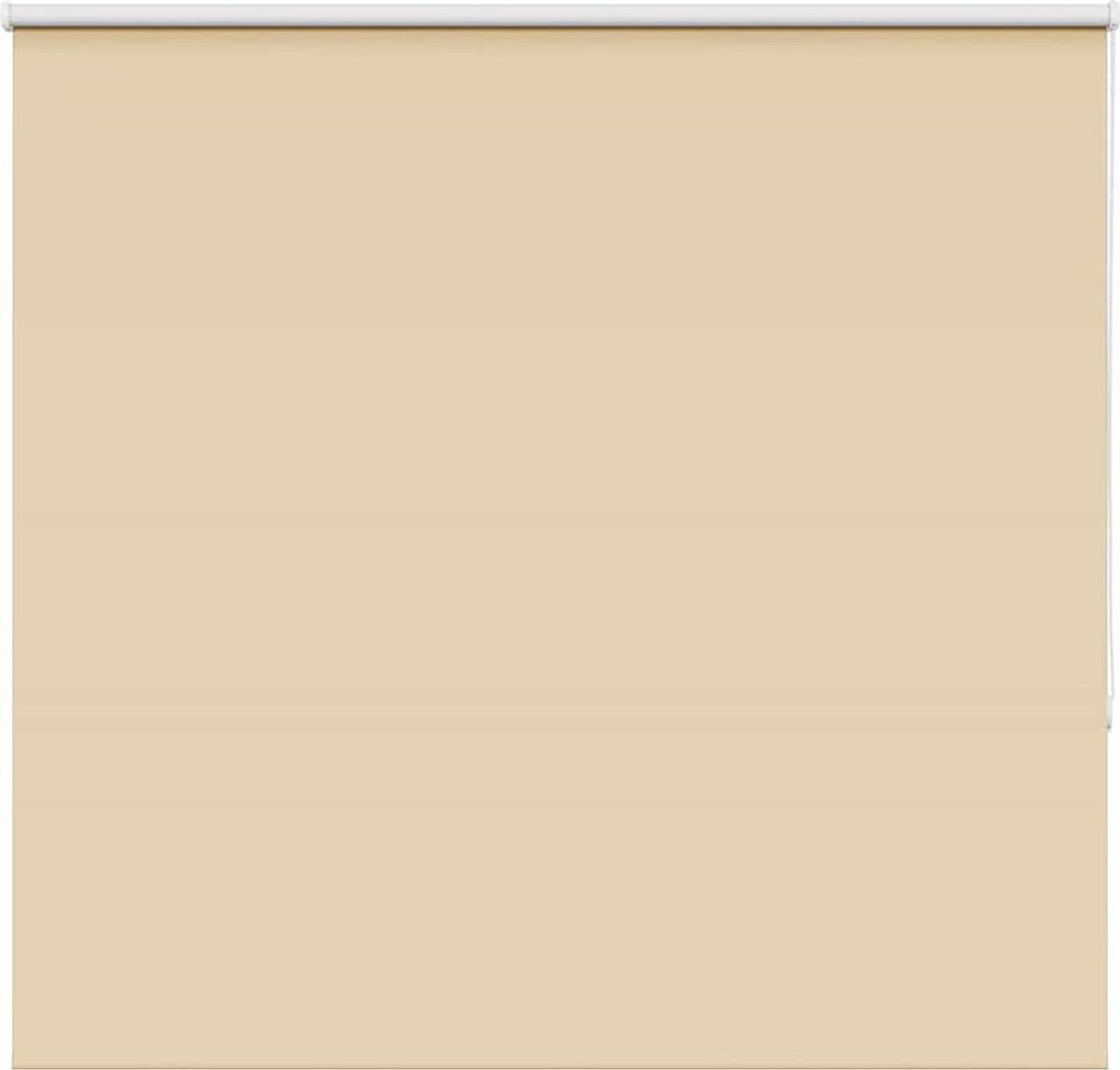 Verdunkelungsrollo Beige 160x150 cm Stoffbreite 156,6 cm