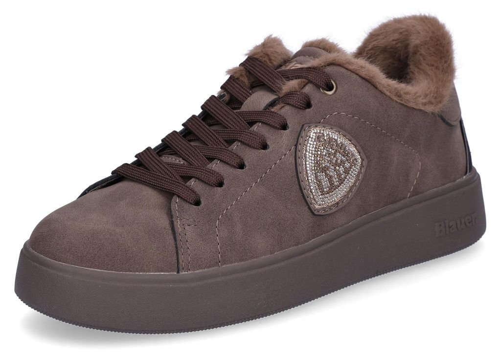 Blauer Damen Sneaker Victory dunkelbraun Produktbild 
