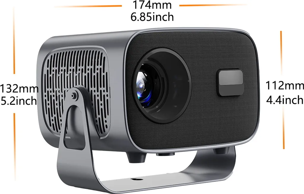 Mini Projecteur A10 Portable Android 11 - Correction Auto du Trapèze
