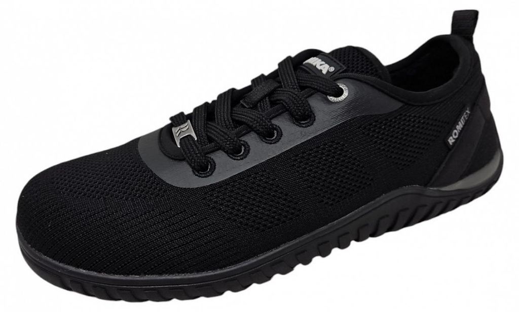 Romika Damenschuhe Barfußschuhe Für lose Einlagen Schnürer Schwarz, Schuhgröße:39 EU