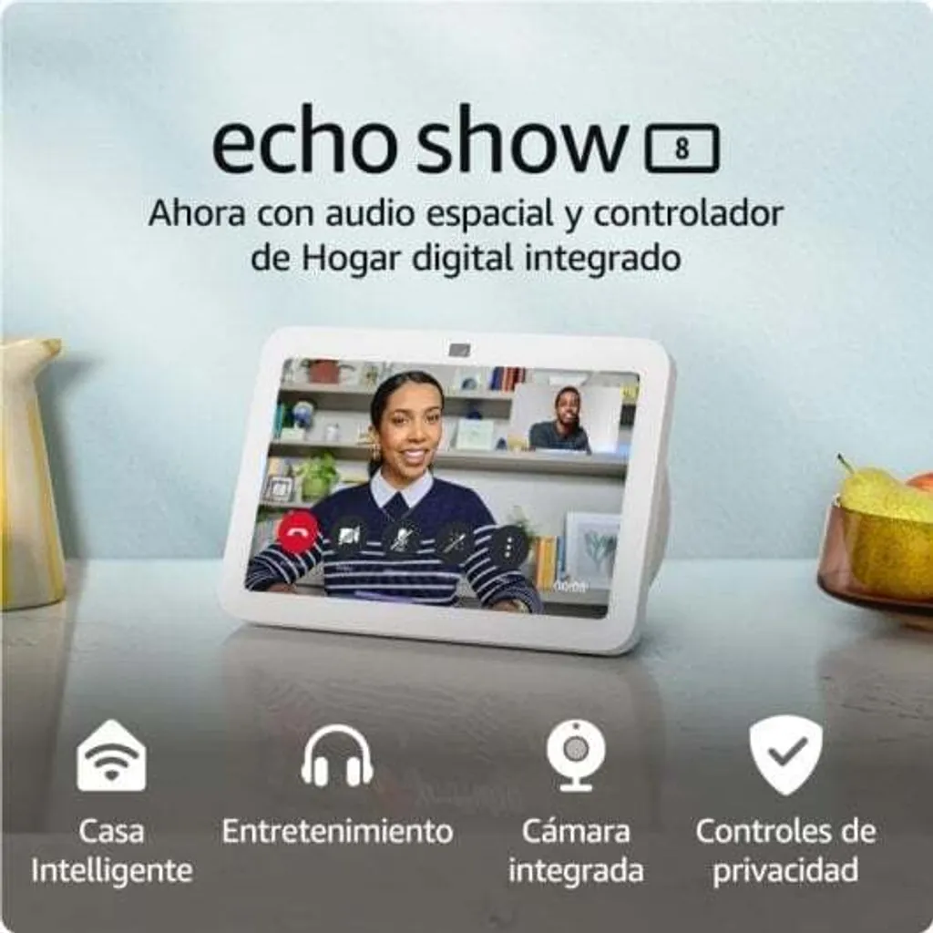 Écran Connecté Echo Show 8 (2023) - Assistant Vocal Alexa Anthracite - 17
