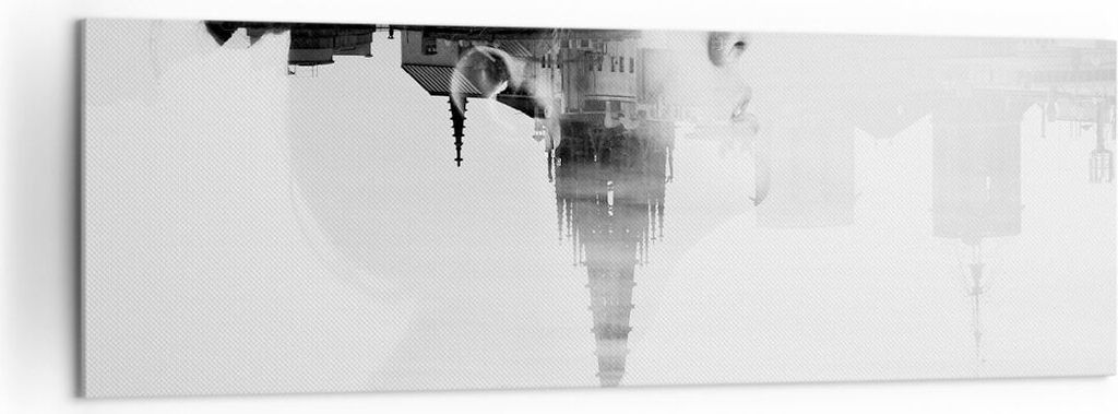 Bild auf Leinwand - Leinwandbild - Frau modern - 160x50cm - Wand Bild - Wanddeko - Wandbilder - Leinwanddruck - Bilder - Kunstdruck - Wanddekoratio...