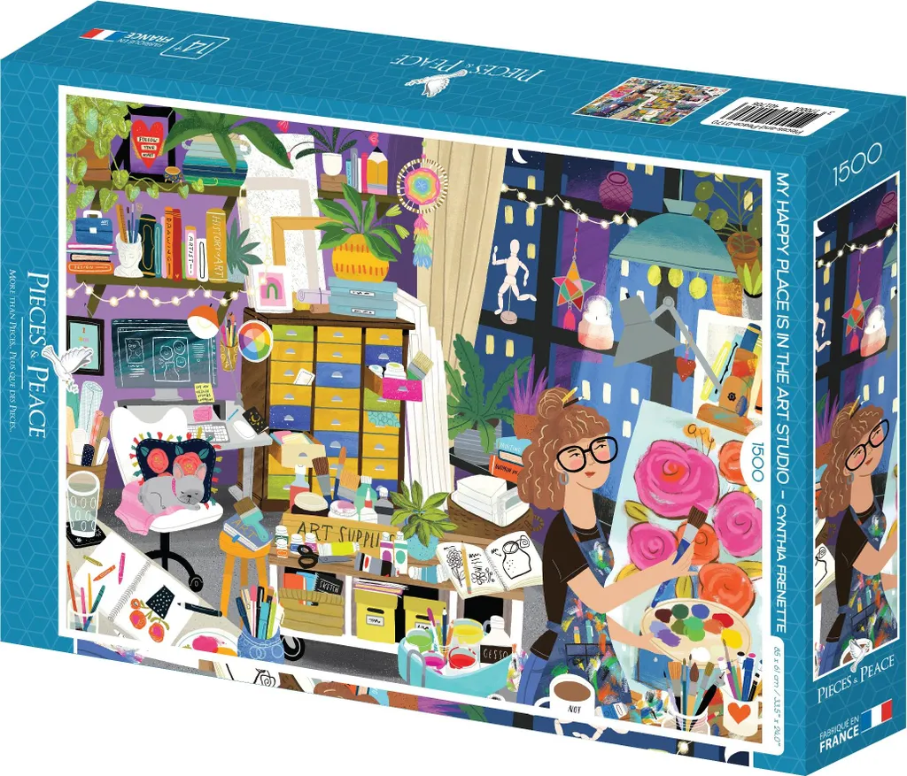 Puzzle de construction 1500 pièces pour détente et loisir - 2