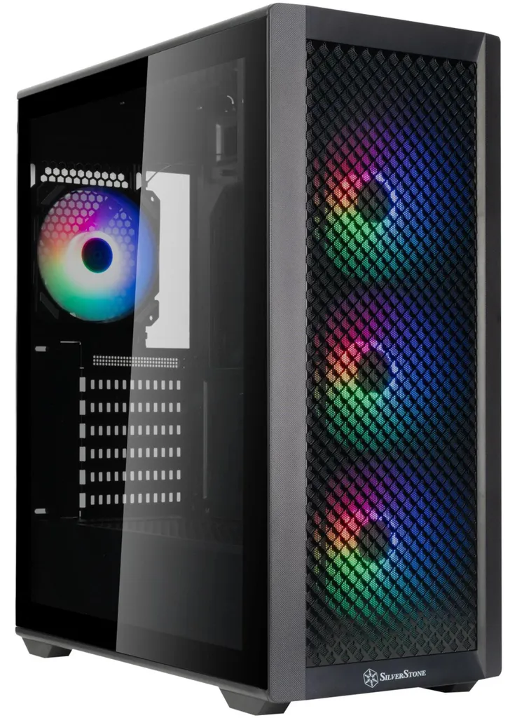Boîtier PC pour Streaming et Gaming SilverStone FARA 515FXR Silencieux