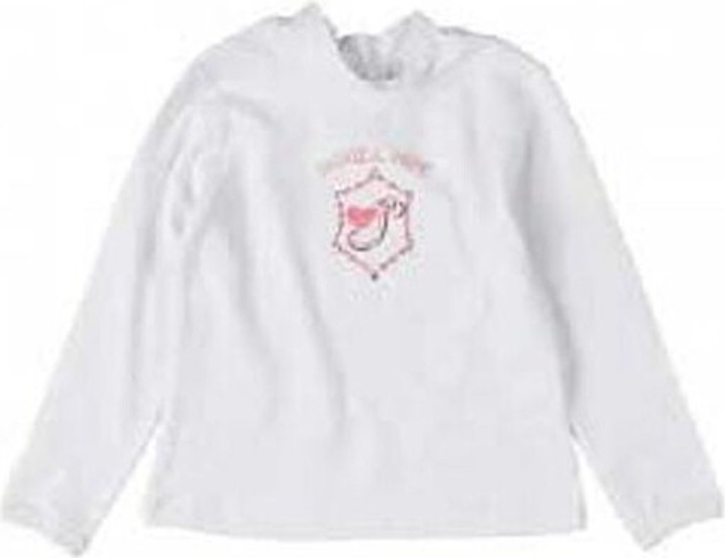 Patrizia Pepe Longsleeve Langarmshirt Designermode für Mädchen! weiß, Größe:80