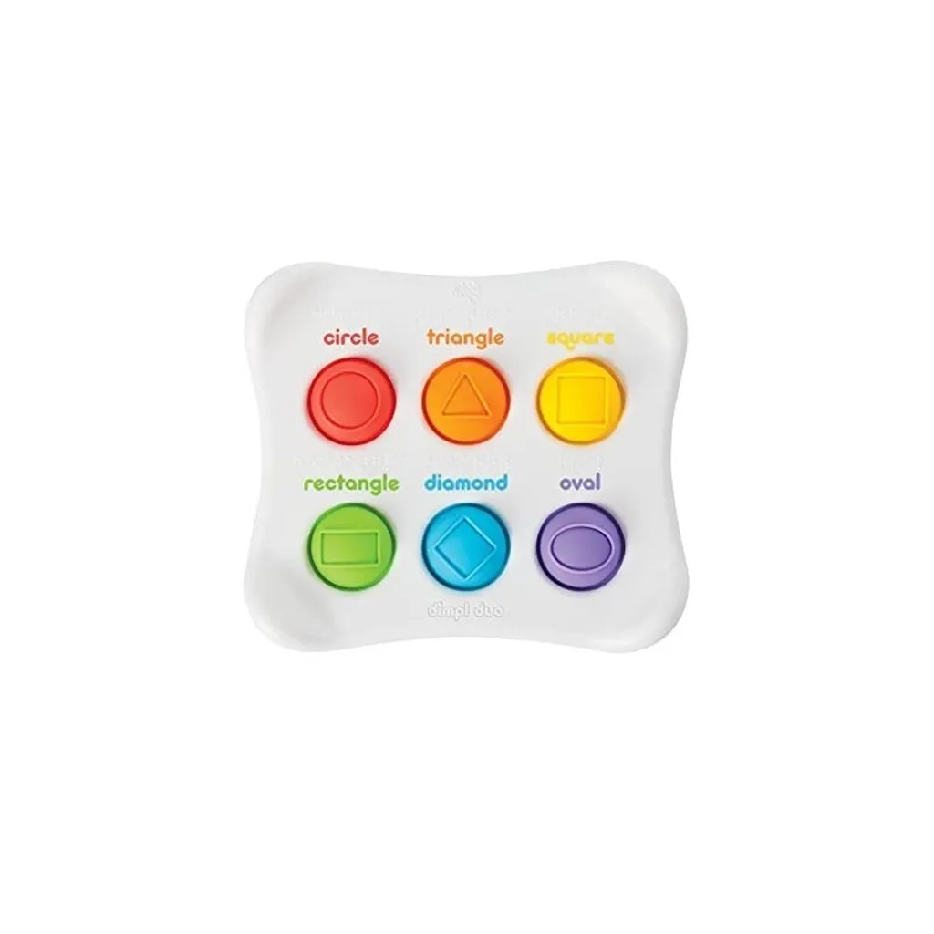Stimulez les sens de bébé et calmez son agitation avec le Dimpl Duo