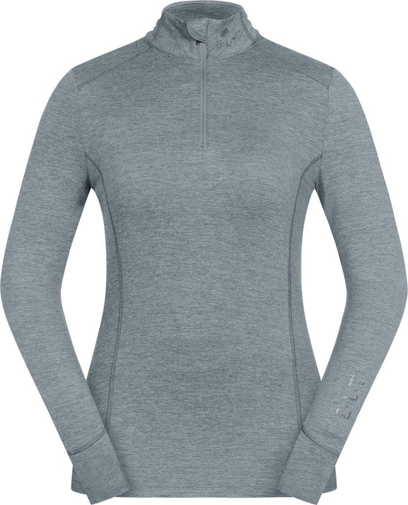 E.L.T Funktions-Zip-Shirt Milano Silberblau S