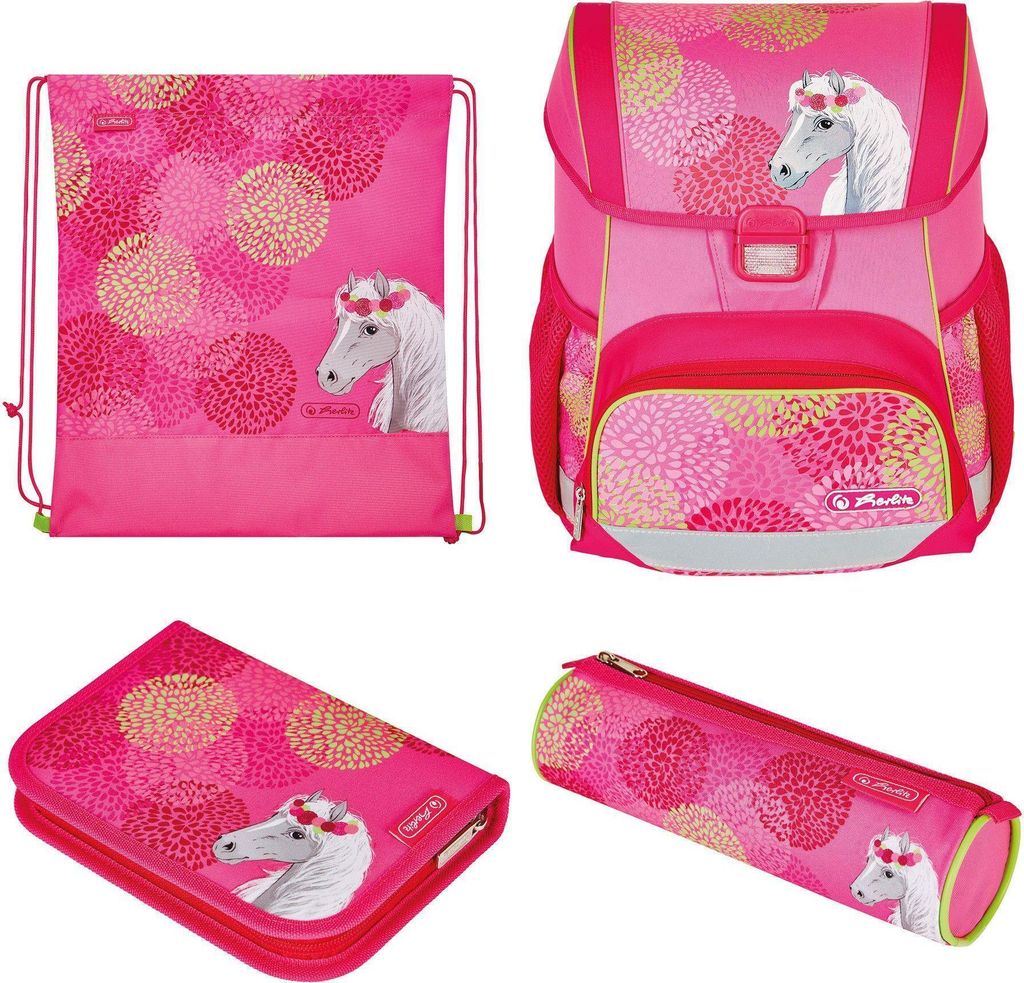 Herlitz Schulranzen Loop Plus Bloomy Horse Obrázek produktu 