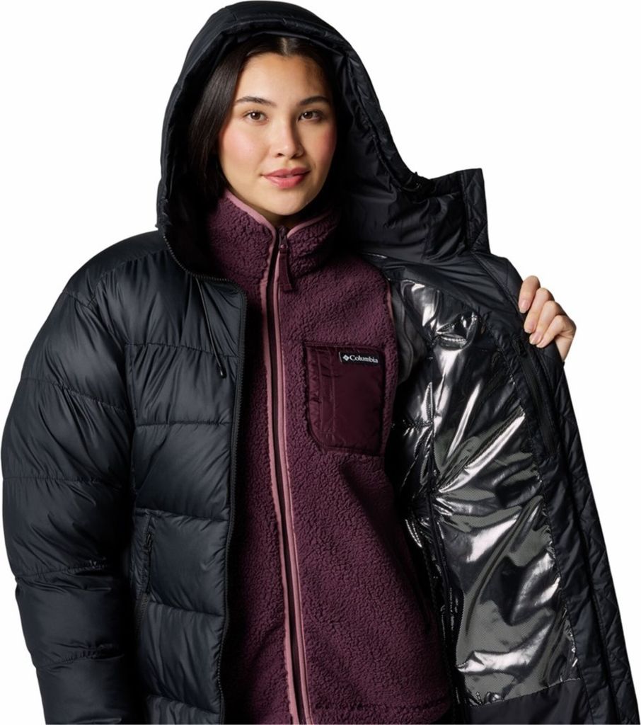 COLUMBIA Pike Lake II Long Jacket BLACK BLACK L Zdjęcie produktu 4