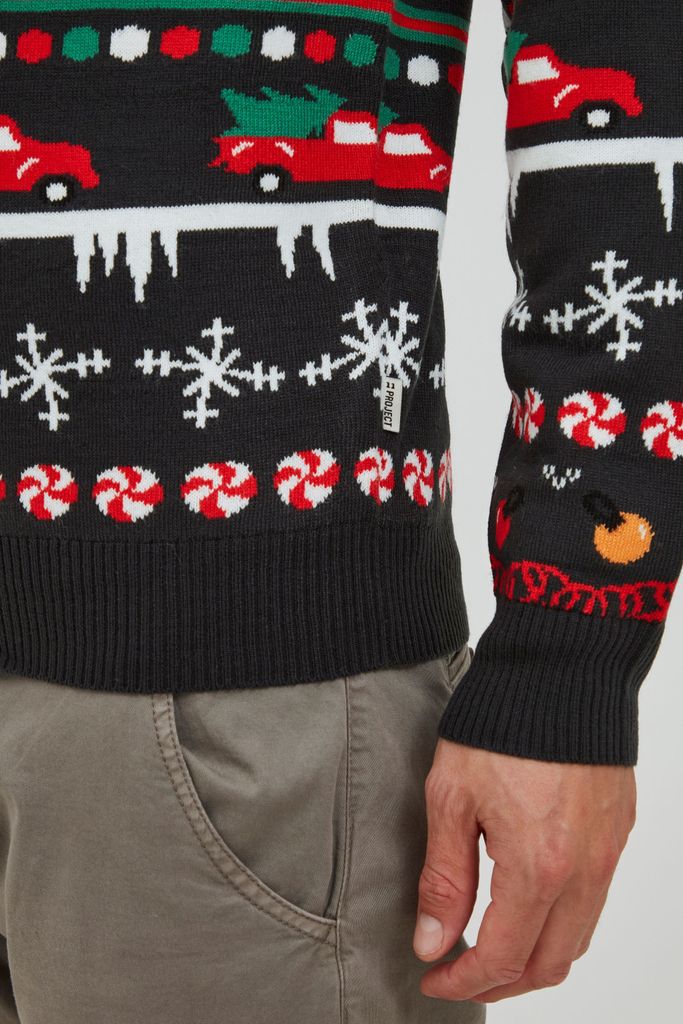 11 Project PRRuben Herren Strickpullover Weihnachtspullover Produktbild 5