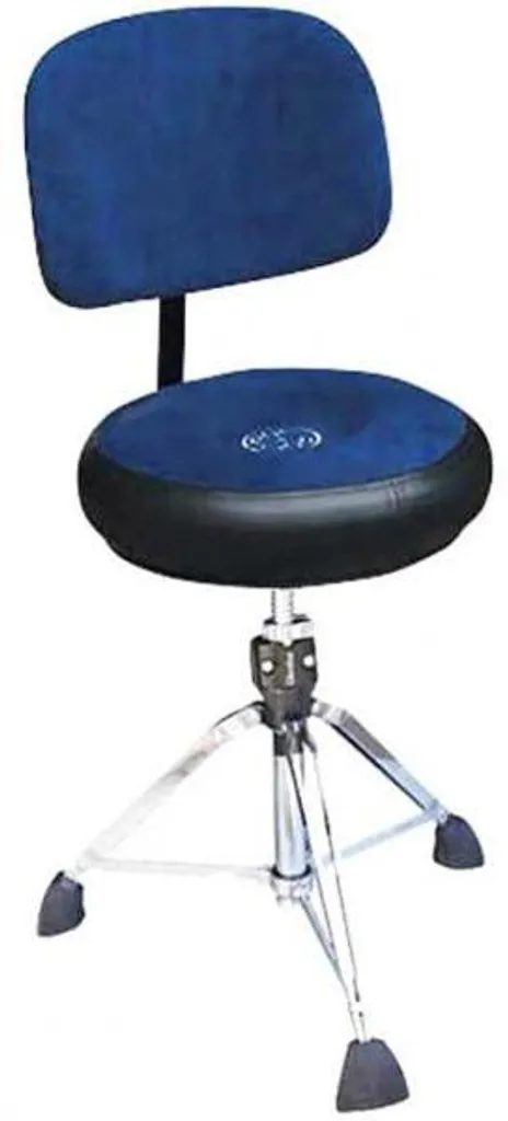 Siège rond bleu Roc-n-Soc contre le mal de dos en batterie