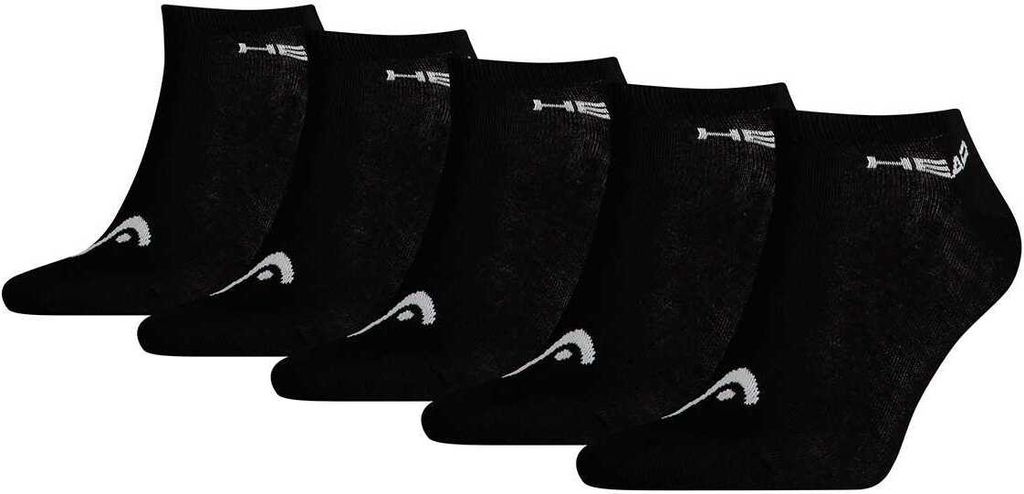 HEAD Uni Sneaker Socken, 5er Pack - Kurzsocken, einfarbig Produktbild 