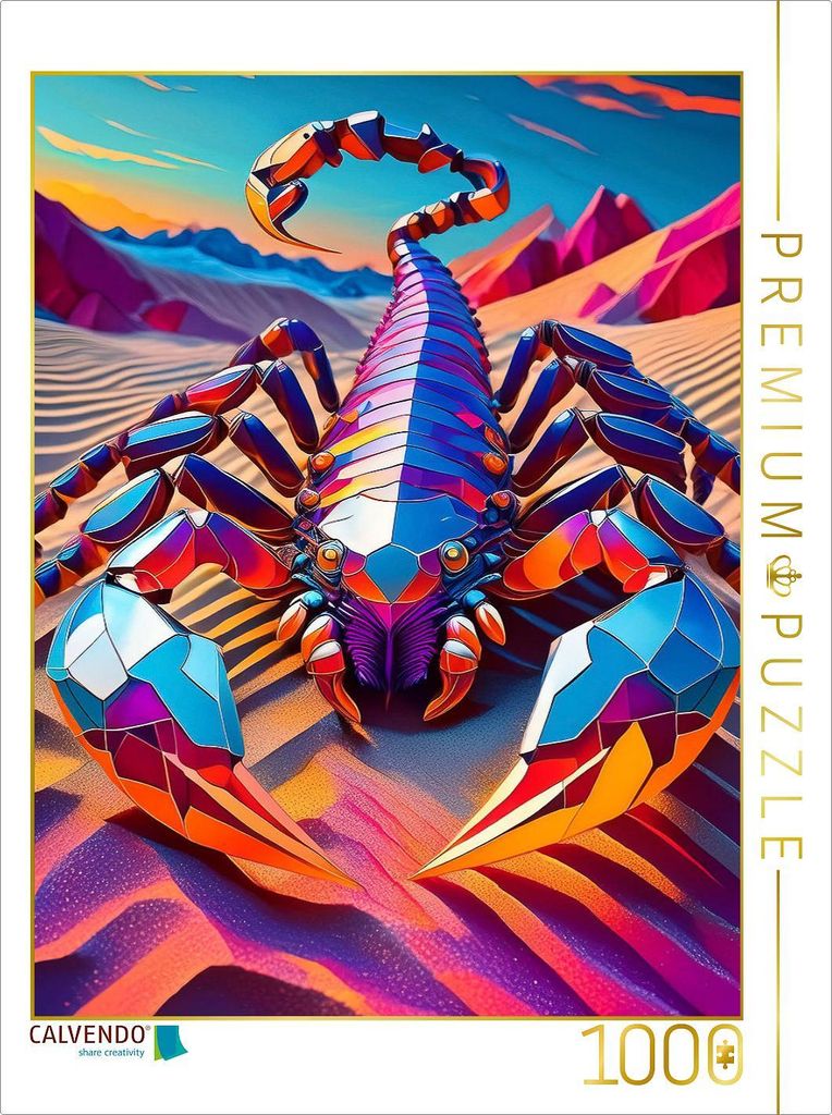 CALVENDO Puzzle Ein Motiv aus dem Kalender Bilder der Sternzeichen im Ablauf des Jahres | 1000 Teile Lege-Größe 64x48cm Foto-Puzzle für glückli...