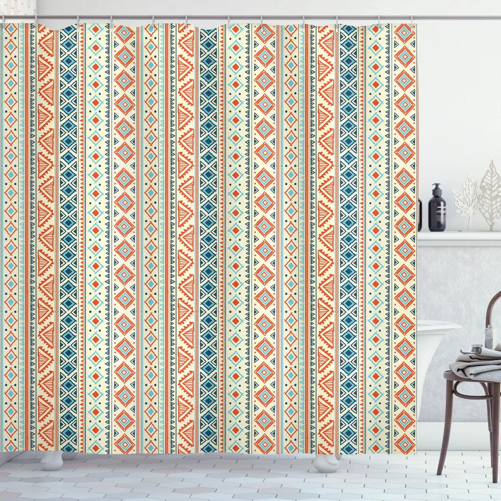 Tenda Doccia Design Africano ABAKUHAUS 175x220 cm - Arredo Bagno