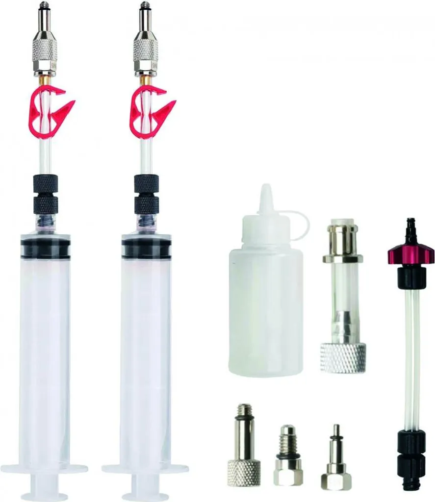 Kit de purge JAGWIRE DOT avec adaptateur FORMULA HAYES et HOPE complet