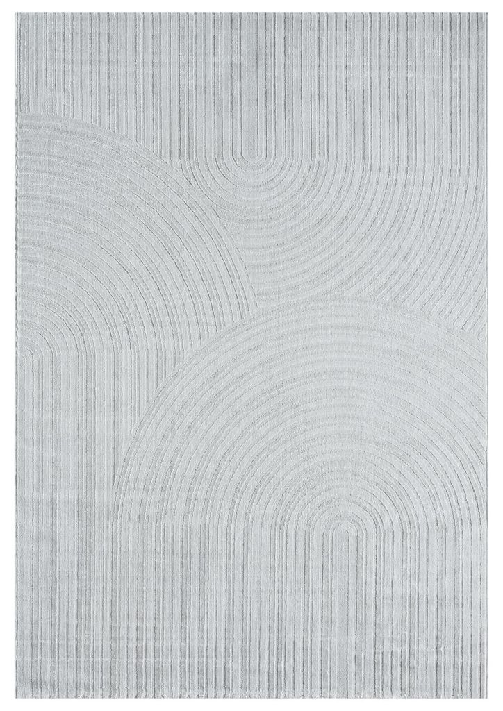 Teppich Kurzflor Modern 3D Muster Hoch-Tief-Struktur Wohnzimmer&Schlafzimmer
