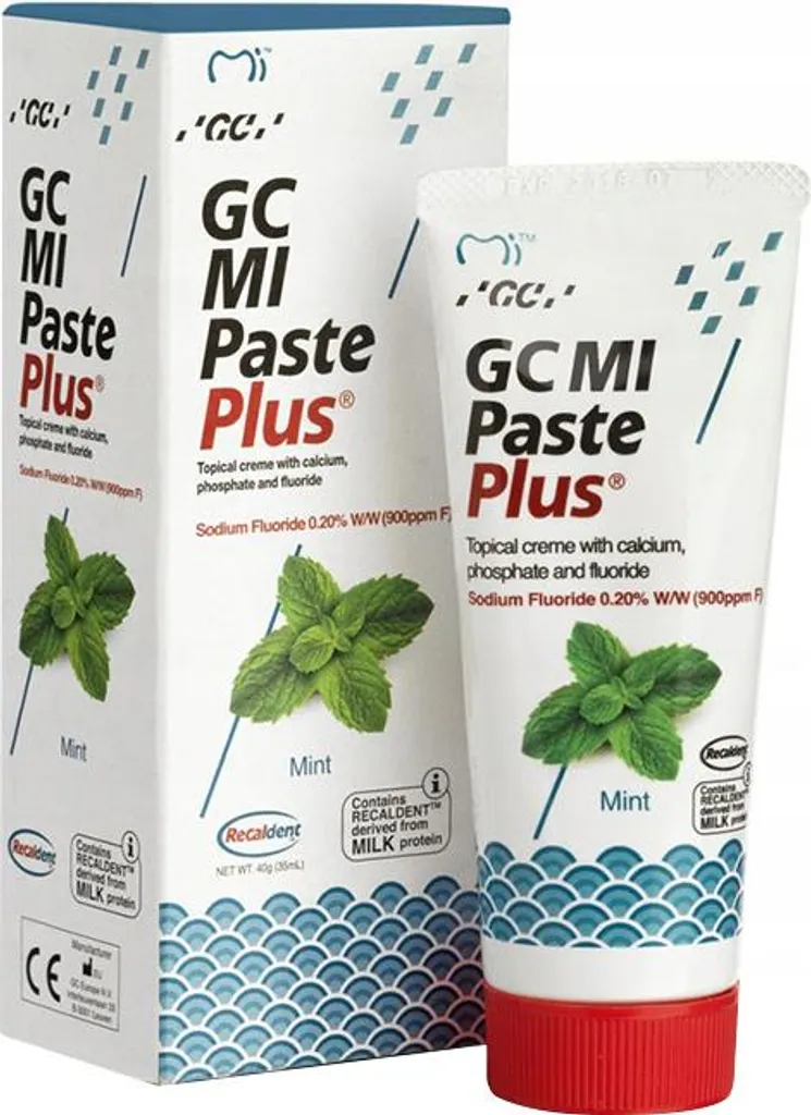 GC Mi Paste Plus Mint 35ml: Protezione Post-Sbiancamento e Smalto Lucido