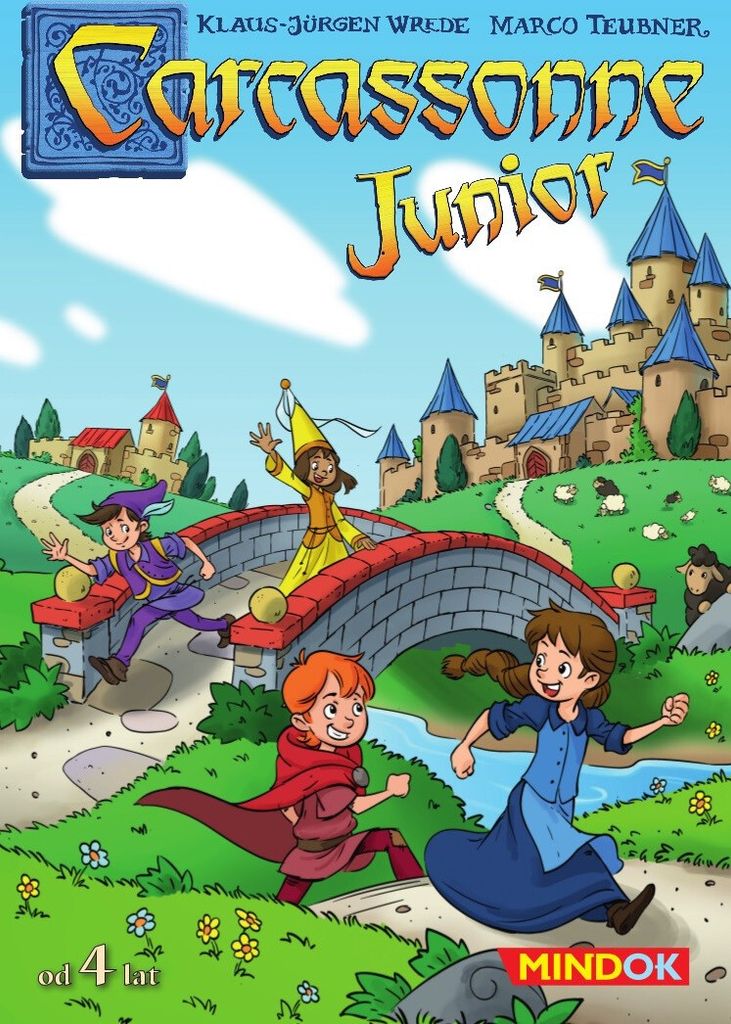 CARCASSONNE JUNIOR Polnisches Brettspiel