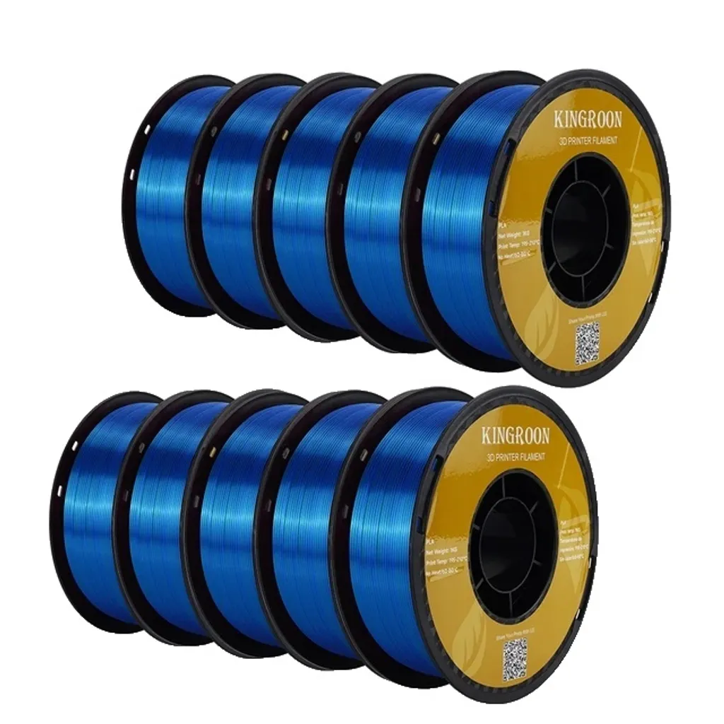 Filament PLA 1.75mm pour Décoration 3D Arc-en-ciel Jaune Vert Bleu Silk