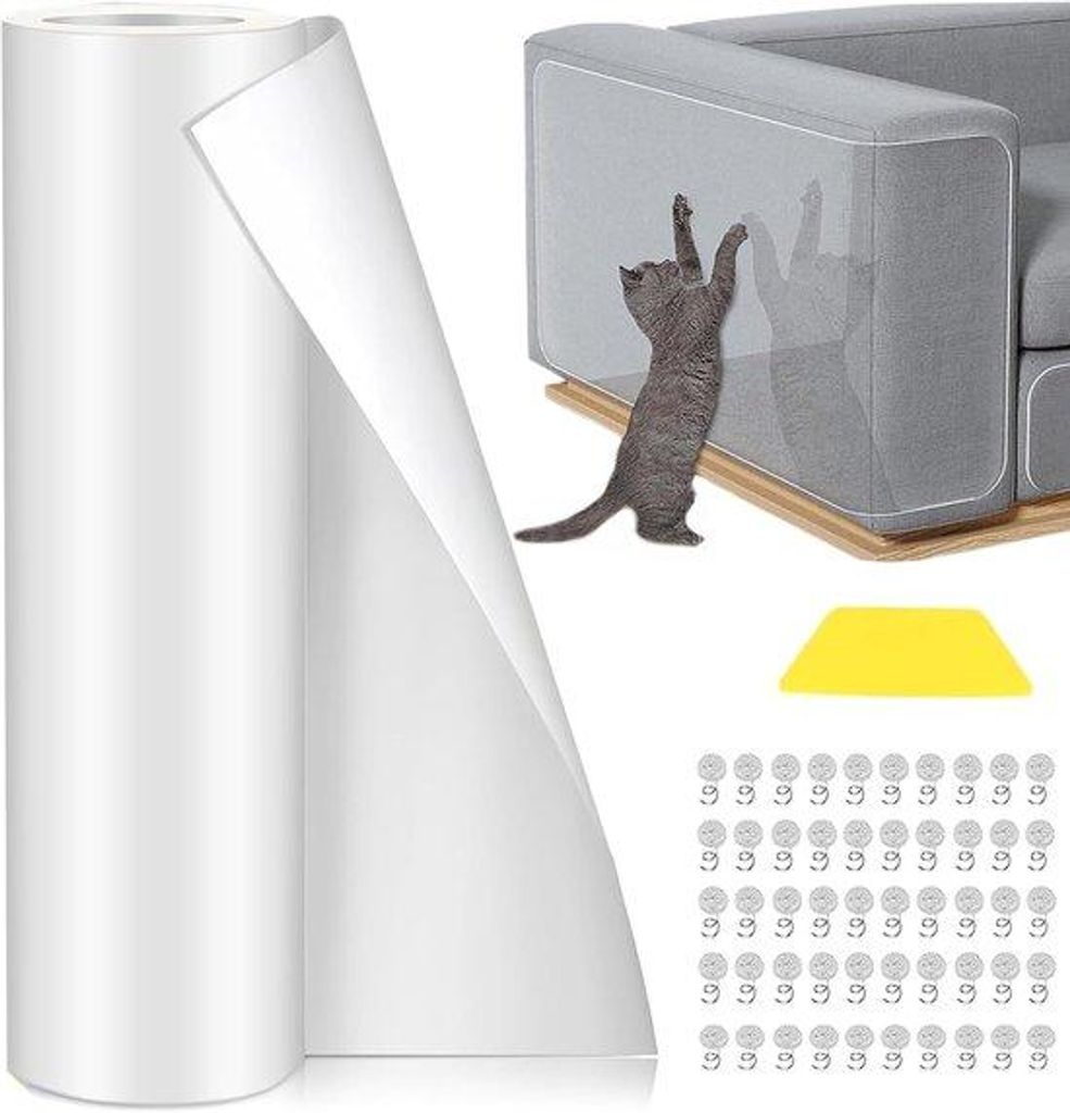 Fólie odolná proti poškrábání pro kočky, 40 x 300 cm, Obrázek produktu 