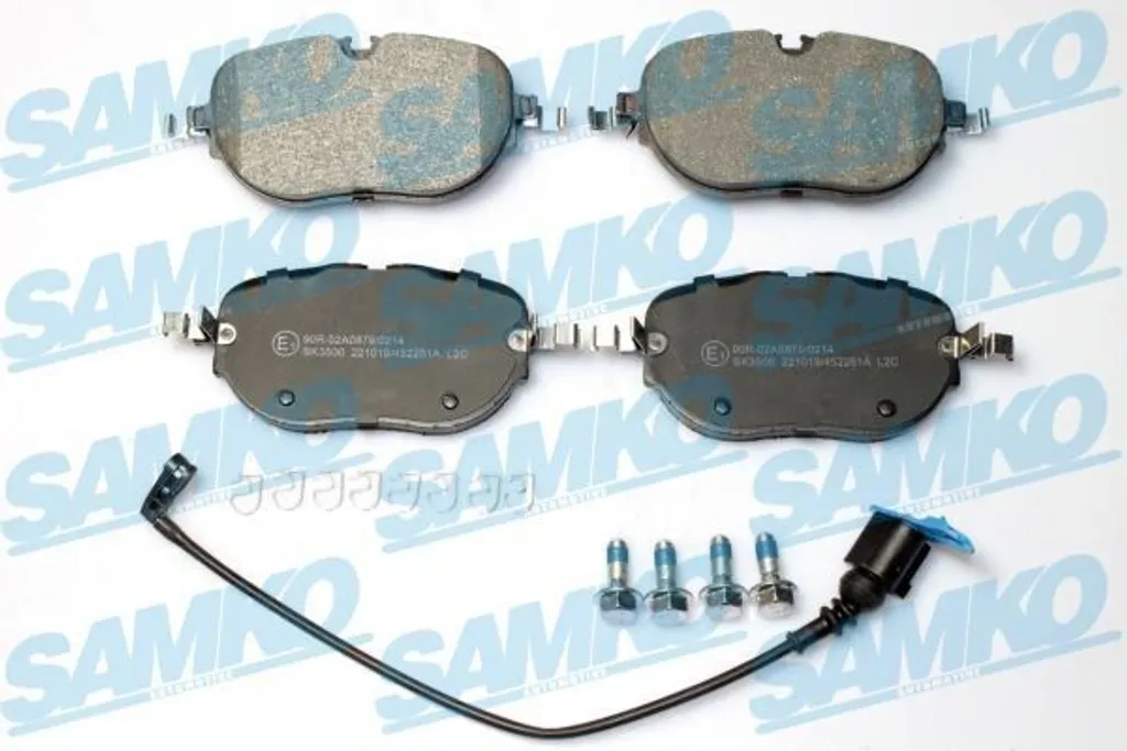 Jeu de plaquettes de frein avant pour VW ID.3 E11 modèle SAMKO 5SP2261A