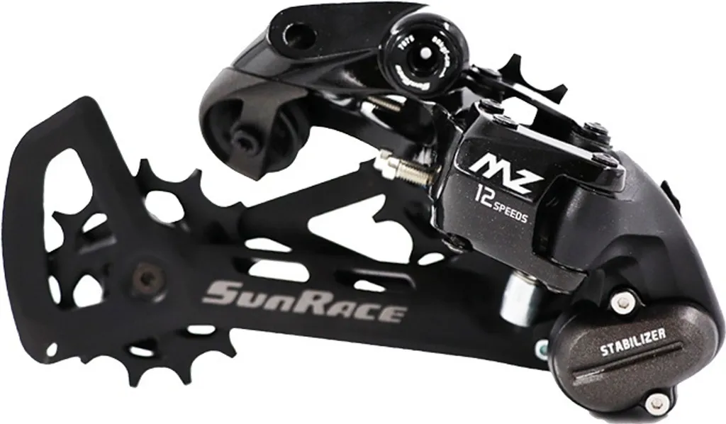 Dérailleur Arrière SunRace RDMZ600 MD 12V Noir pour VTT 12 Vitesses