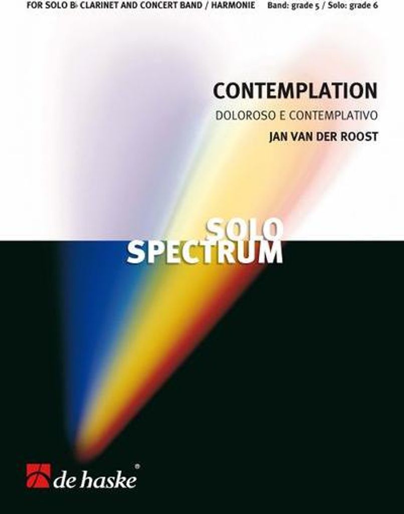 Jan Van der Roost ContemplationConcert Band/Harmonie and Clarinet