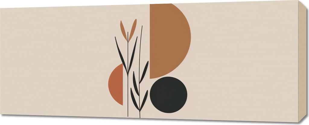 Bild 100x40cm Harmonische Verbindung