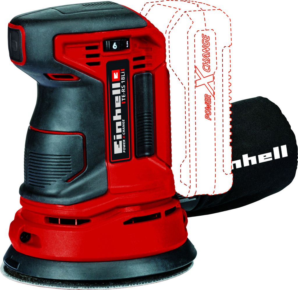 Lager - EINHELL Akku-Exzenterschleifer (4462010) Produktbild 