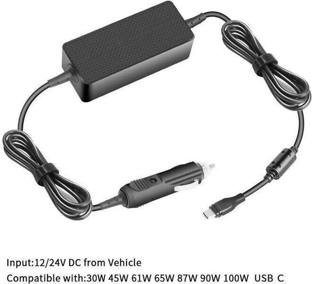 Alimentatore Auto 100W USB-C PD3.0 CoreParts 40AK0065WW-CP - Alta Potenza
