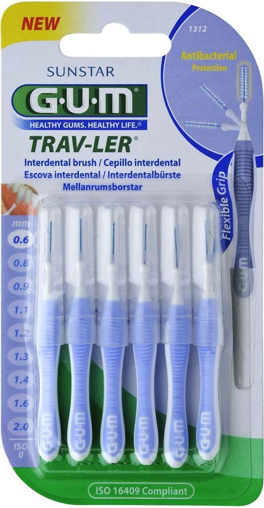 GUM Trav-Ler, 6 Stück(e) Produktbild 