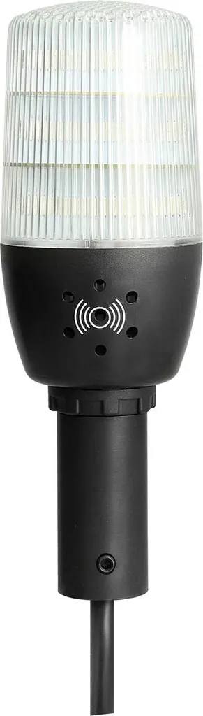 Balise de signalisation fixe et clignotante 24V avec buzzer et fils
