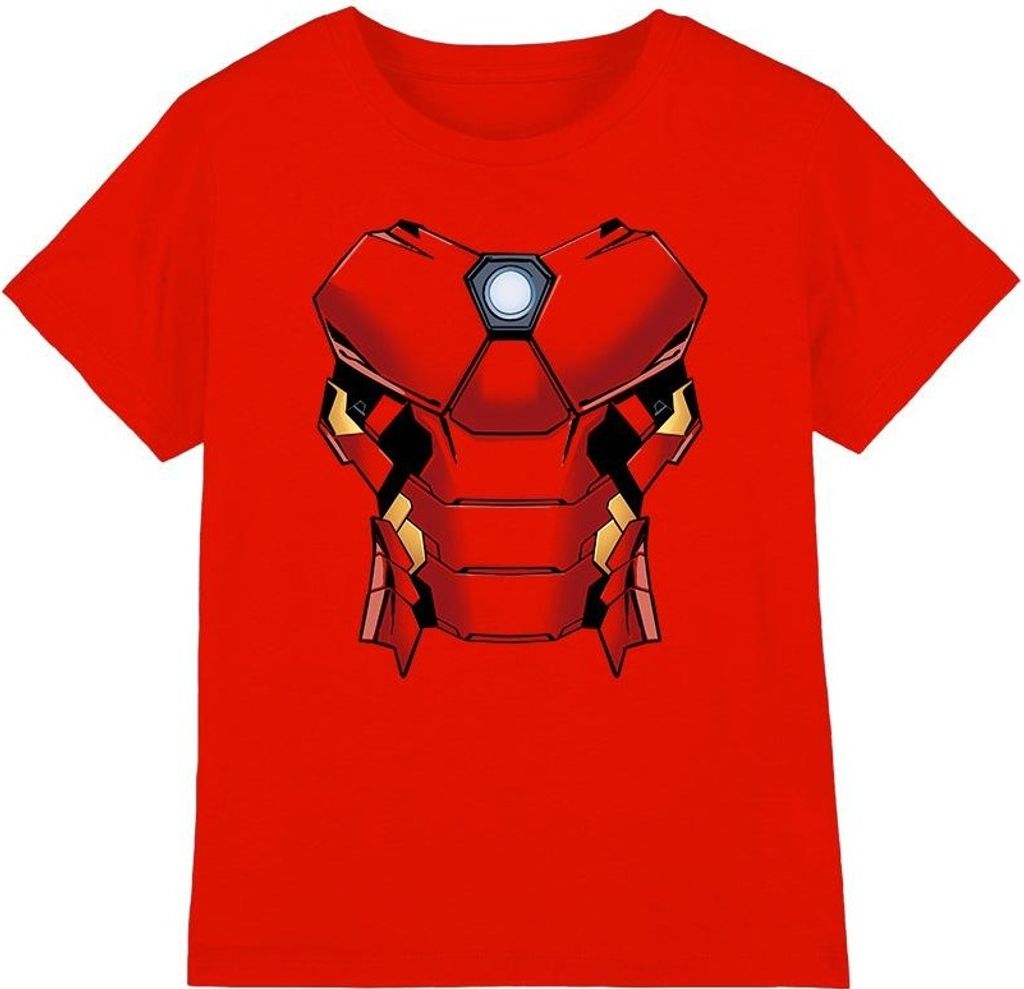 Iron Man - T-Shirt für Kinder TV3850 (116) (Rot)