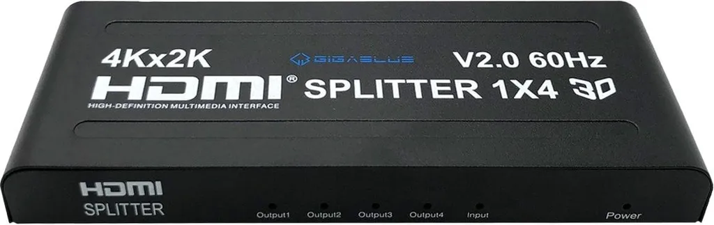 Splitter HDMI 2.0 Gigablue pour résoudre les conflits d'écrans 4K