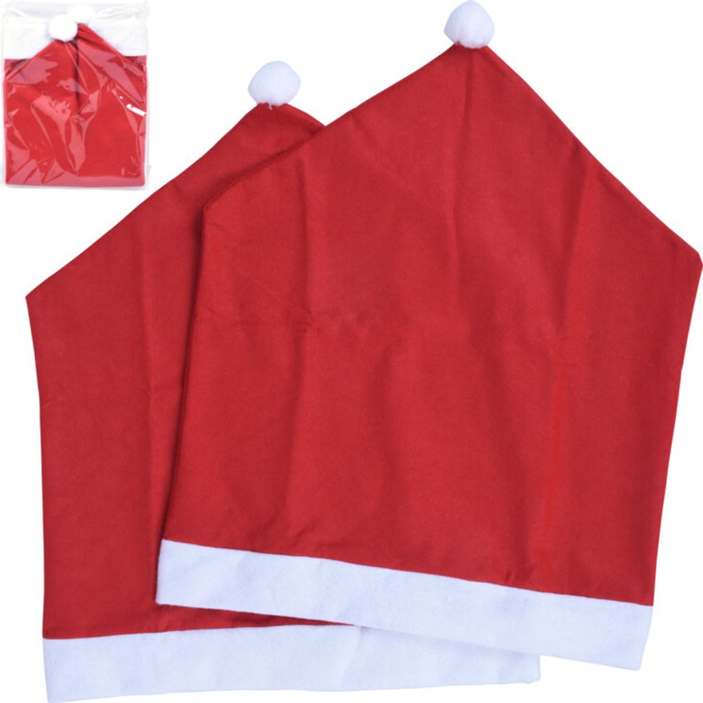 Set Di 12 Coprisedia Natalizi A Forma Di Cappello Di Babbo Natale | Con Decorazioni Per Albero | Per Sedie Da Pranzo, Cucina, Ufficio
