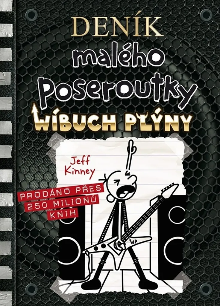 Journal d'un dégonflé 17 Jeff Kinney : Wíbuch plýny, version tchèque