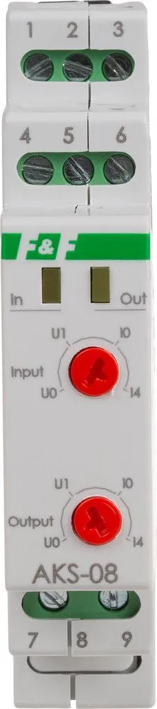 Isolateur de signaux analogiques aks-08 Max-AKS-08 rail DIN 4-20mA