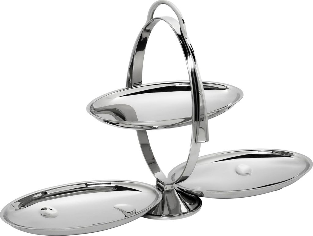 Alessi Anna Gong, 440 mm, 200 mm, Nerezová oceľ, Nerezová Obrázok produktu 